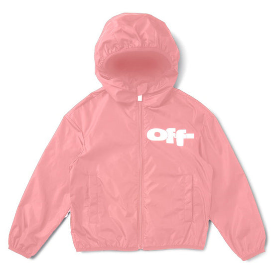 Off-White Kids Type Graphic Windbreaker