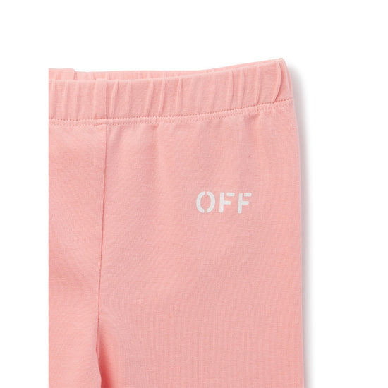 Off-White Kids OFF Stamp Clear Legging