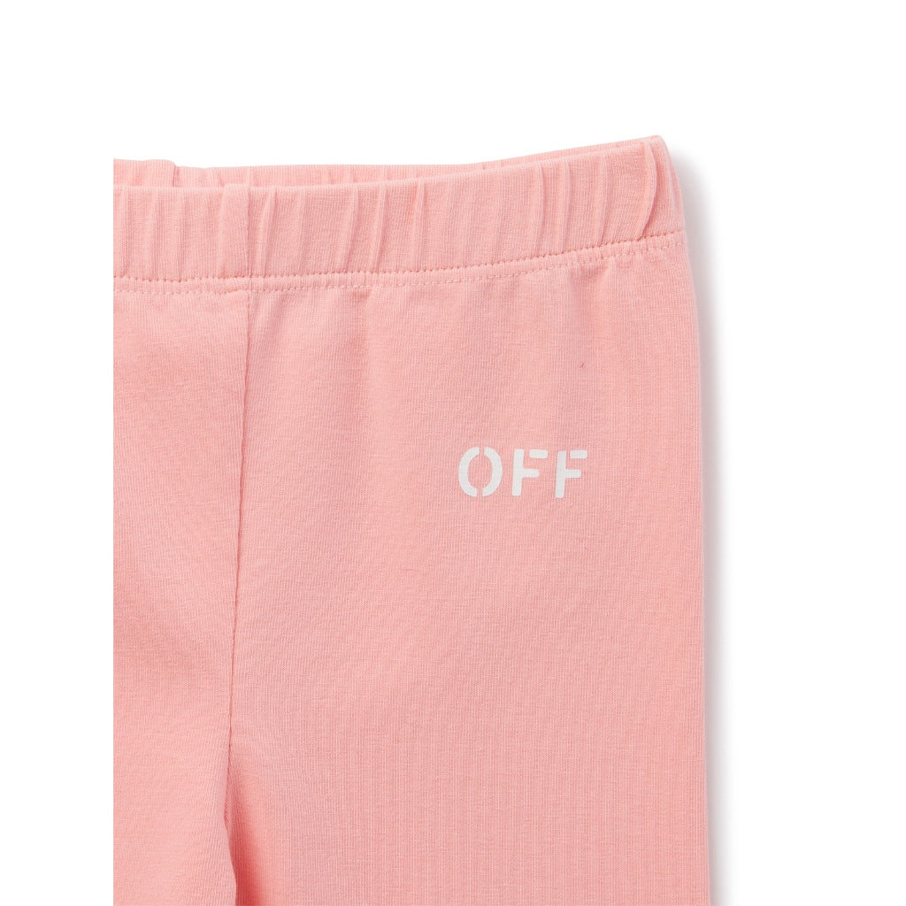 Off-White Kids OFF Stamp Clear Legging
