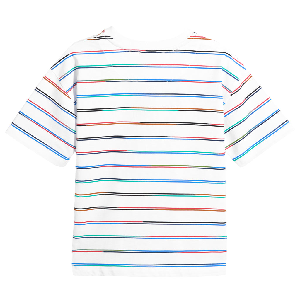 Paul Smith Junior Blue Stripe Tee