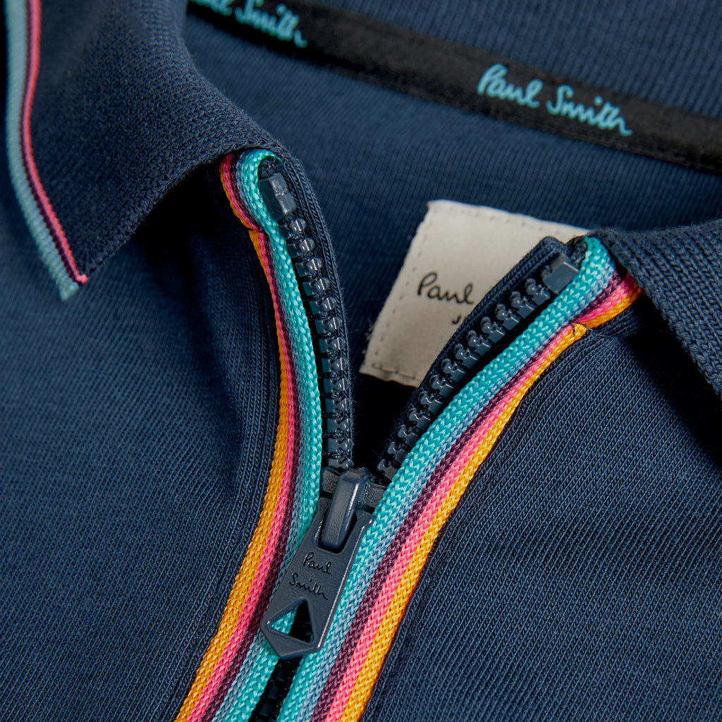 Paul Smith Junior Zip Neck Polo