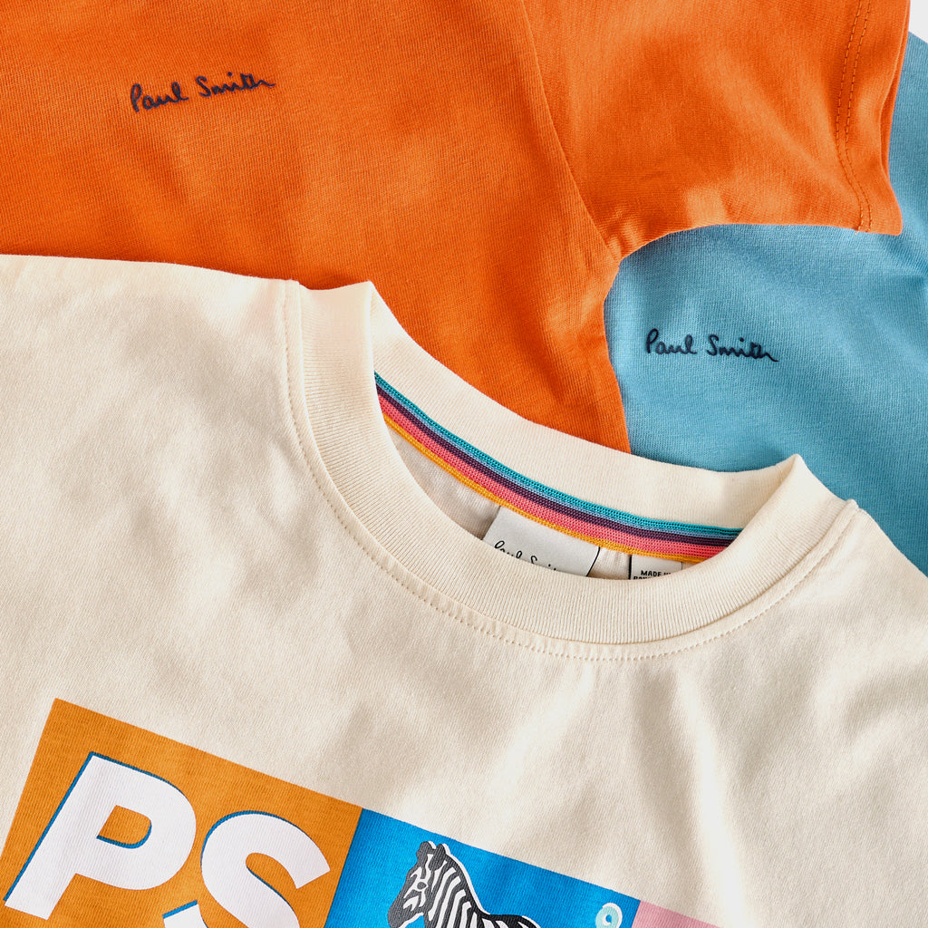 Paul Smith Junior 3-Pack Orange Tee