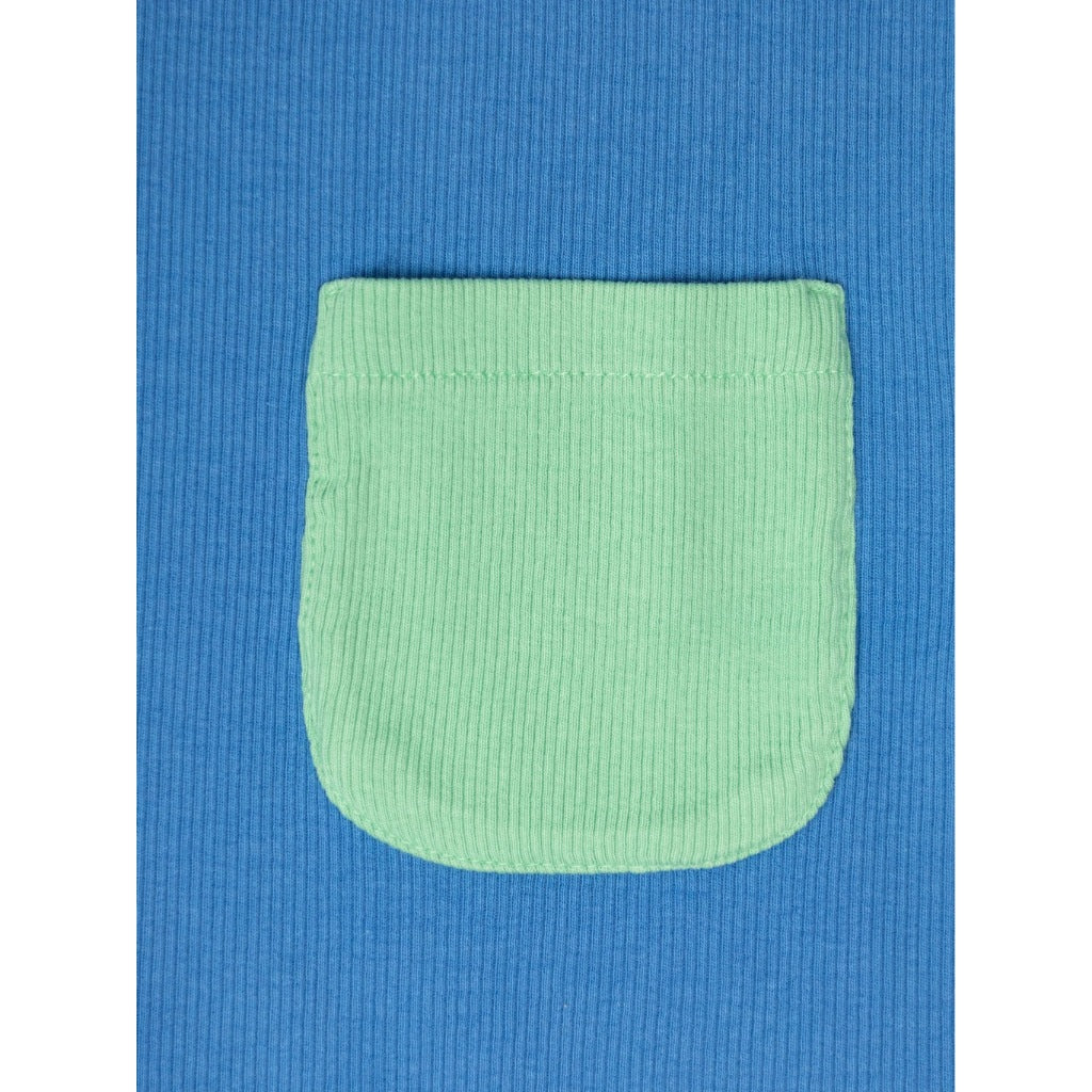 Bobo Choses Smiling Blue Playsuit