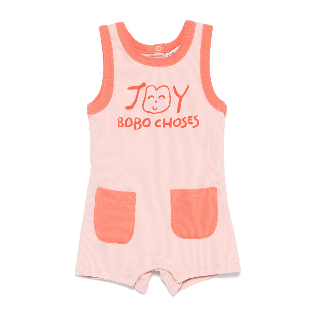 Bobo Choses Smiling Blue Playsuit