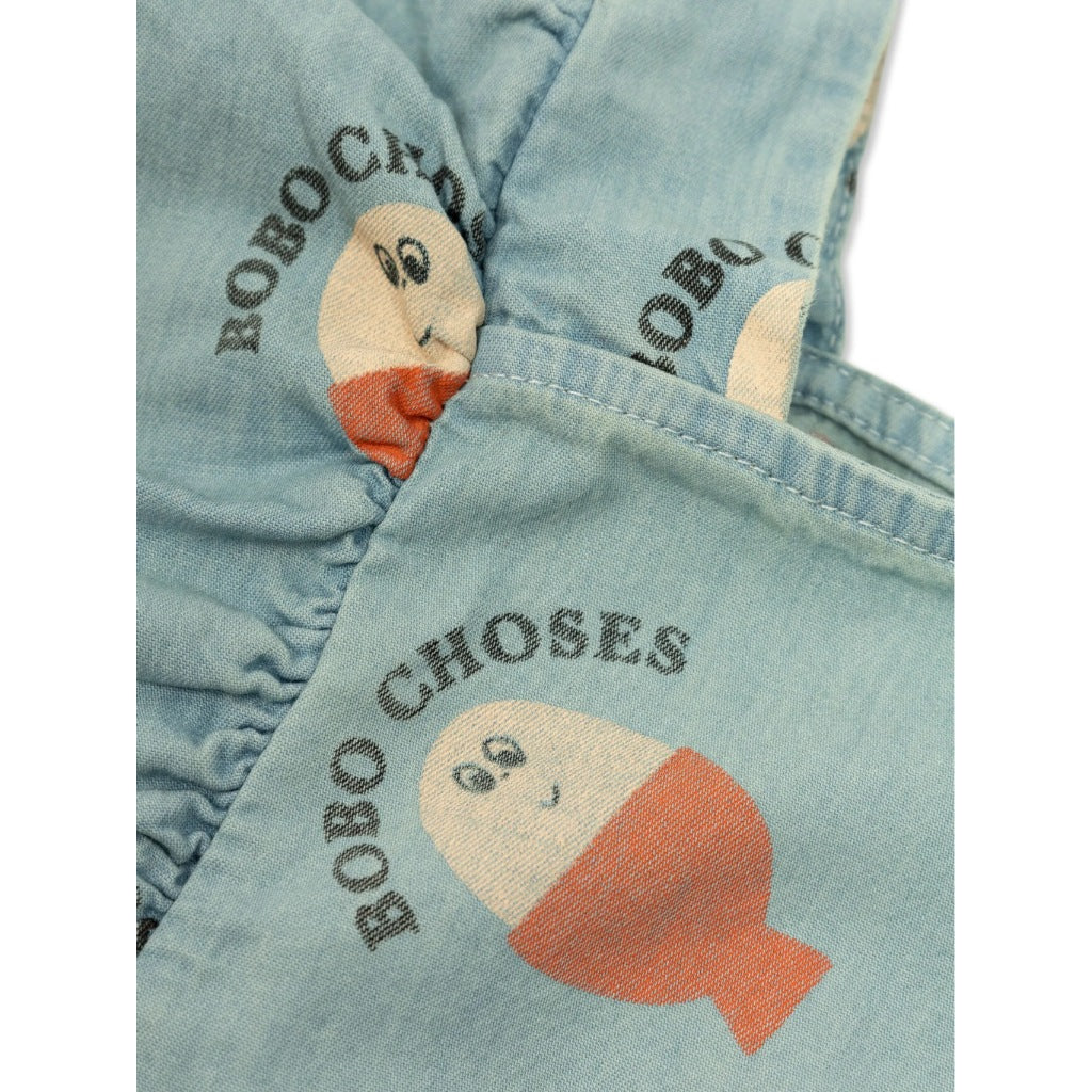 Bobo Choses Morning Egg Print Dress