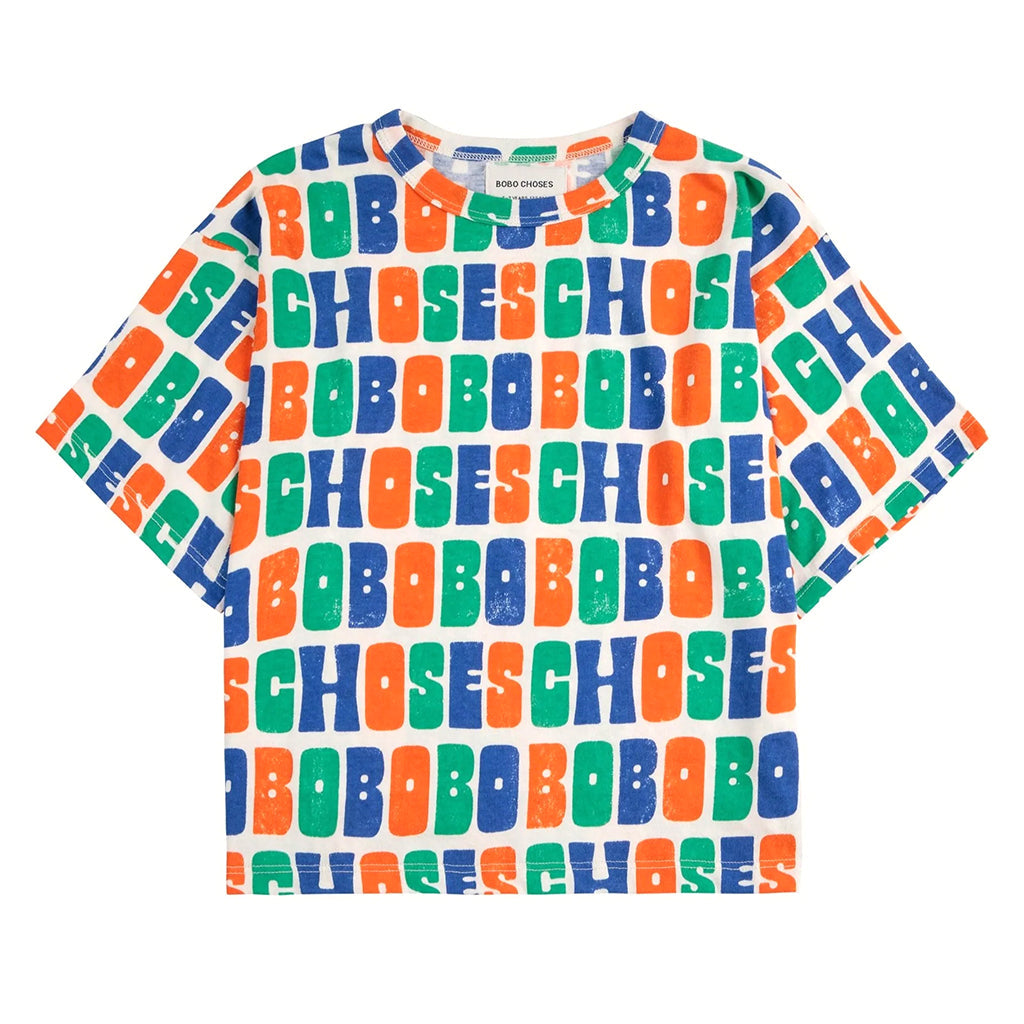 Bobo Choses Multicolour Logo T-shirt