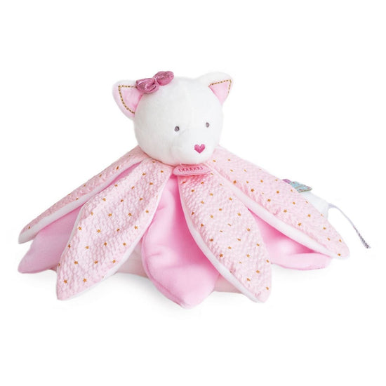 Doudou et Compagnie Doudou Signature Petal Comforter – Pinky Cat