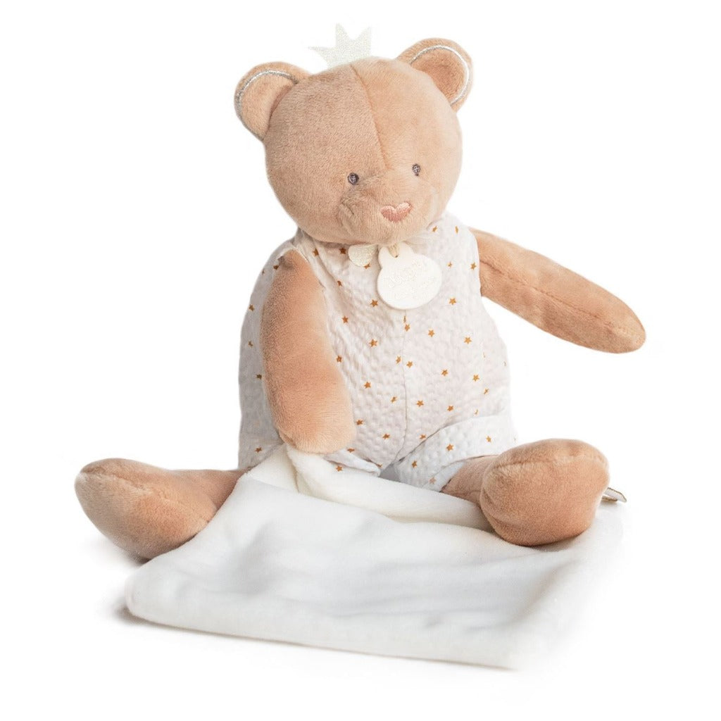 Doudou et Compagnie Cutie Bear Plush With Comforter