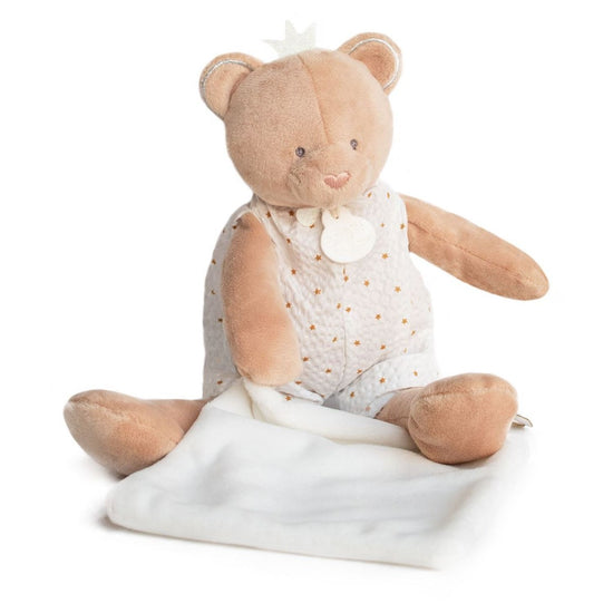 Doudou et Compagnie Cutie Bear Plush With Comforter