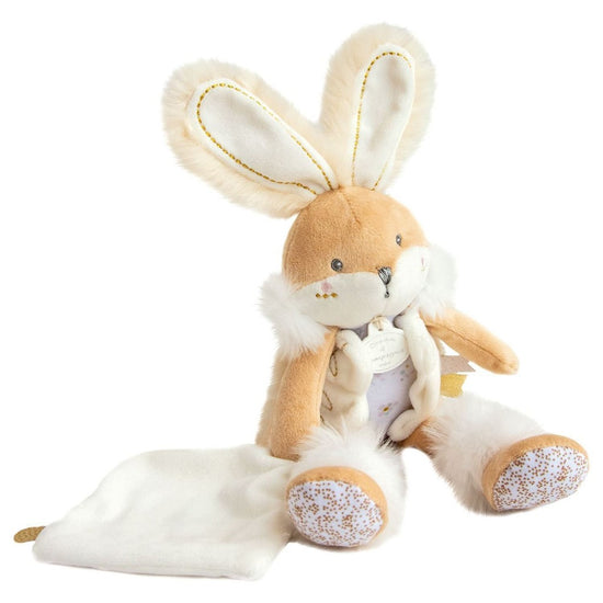 Doudou et Compagnie Sugar Bunny Plush With Comforter