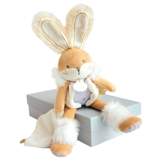 Doudou et Compagnie Sugar Bunny Plush With Comforter