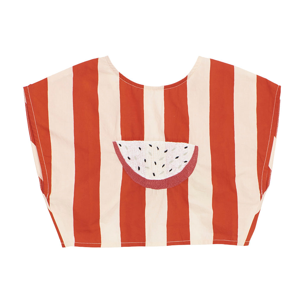 Maison Mangostan Watermelon Stripes Top
