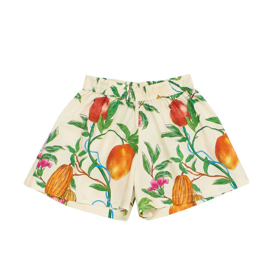 Maison Mangostan Passion Fruit Shorts