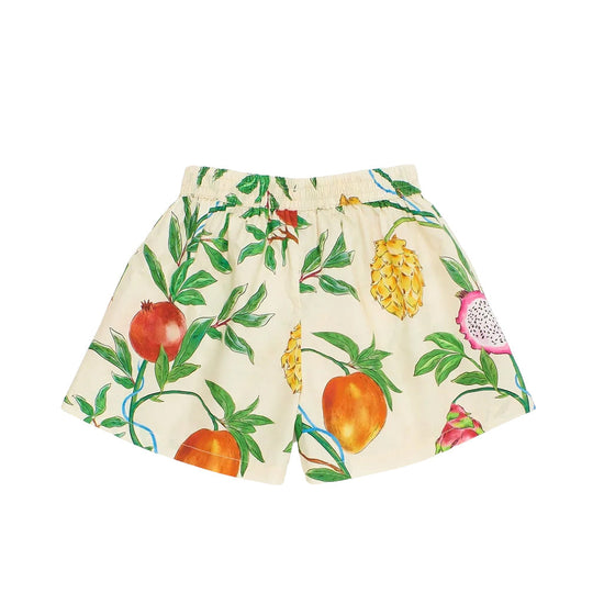 Maison Mangostan Passion Fruit Shorts