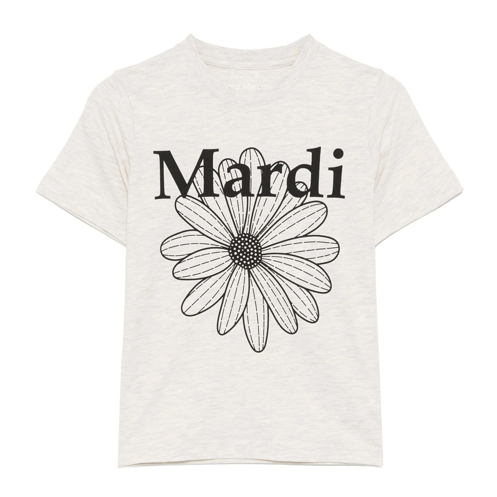Mardi Mercredi Les Petits T-shirt Flowermardi - White
