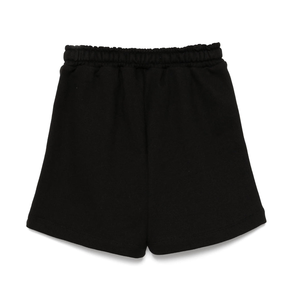 Mardi Mercredi Les Petits Sweat Shorts Flower - Black