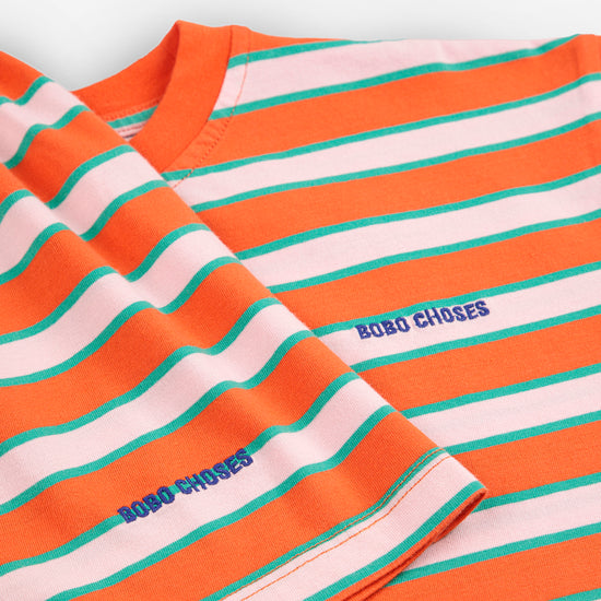 Bobo Choses Red Stripes Loungewear Set