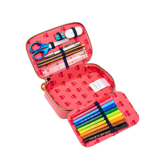 Jeune Premier Pencil Box Filled Lady Gadget Pink