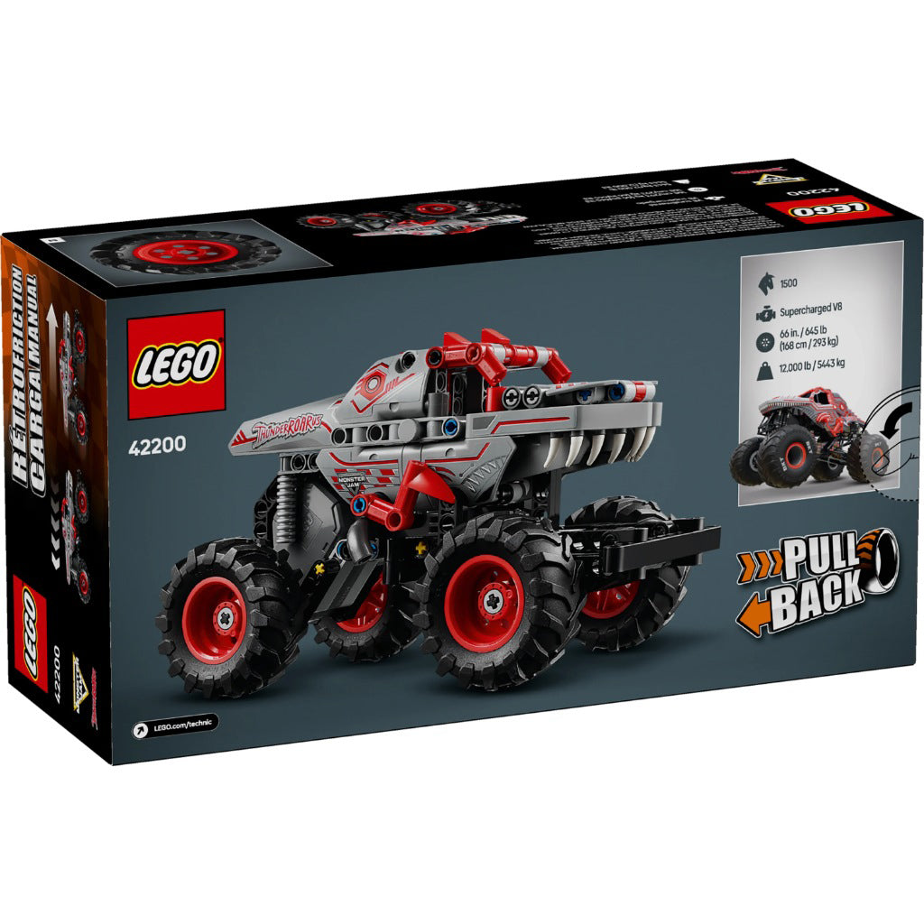 LEGO Monster Jam™ ThunderROARus™ Pull-Back
