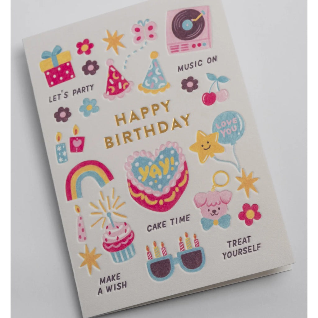 Lagom Design Happy Birthday- Everyday Card