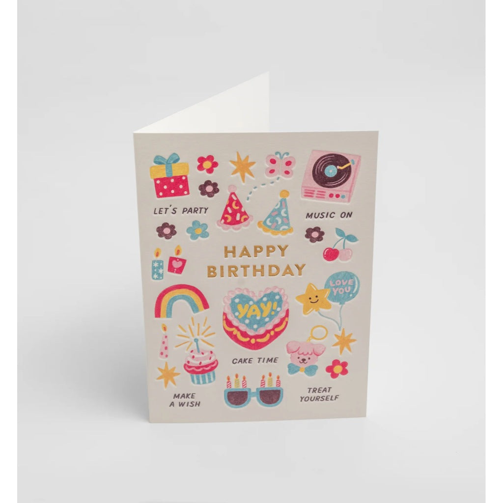 Lagom Design Happy Birthday- Everyday Card