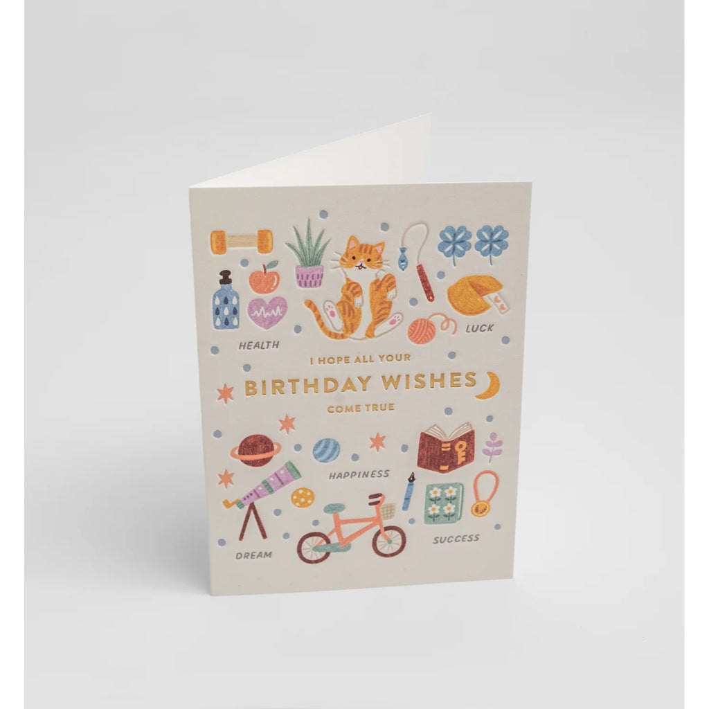 Lagom Design Hope All Your Birthday Wishes Come True – Everyday Card