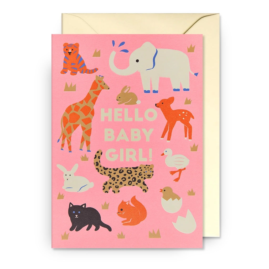 Lagom Design Hello Baby Girl!