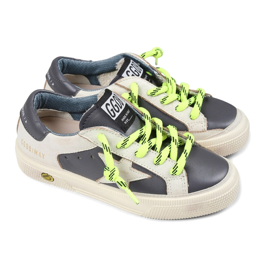 Golden Goose May Nappa and Leather Upper Leather Star and Heel