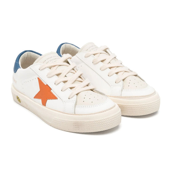 Golden Goose May Leather and Nabuk Upper Leather Star and Heel