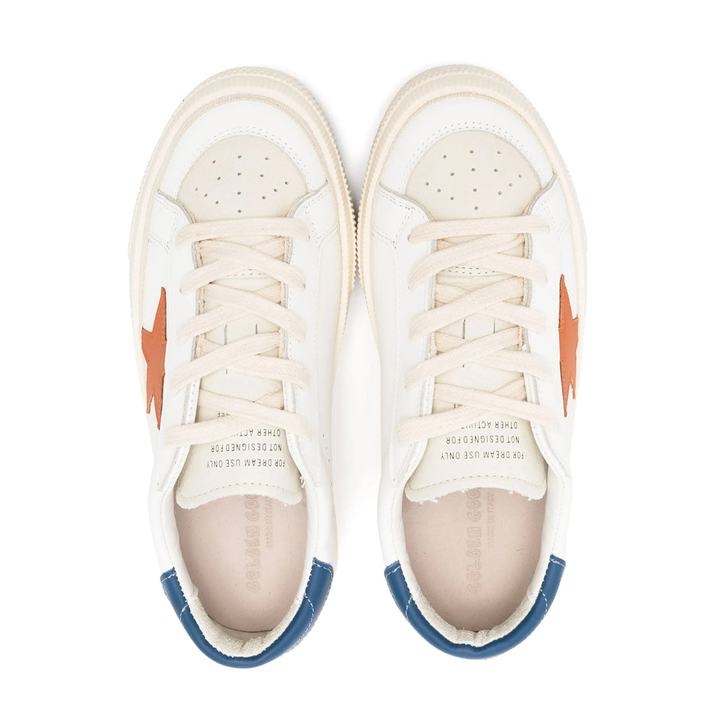 Golden Goose May Leather and Nabuk Upper Leather Star and Heel