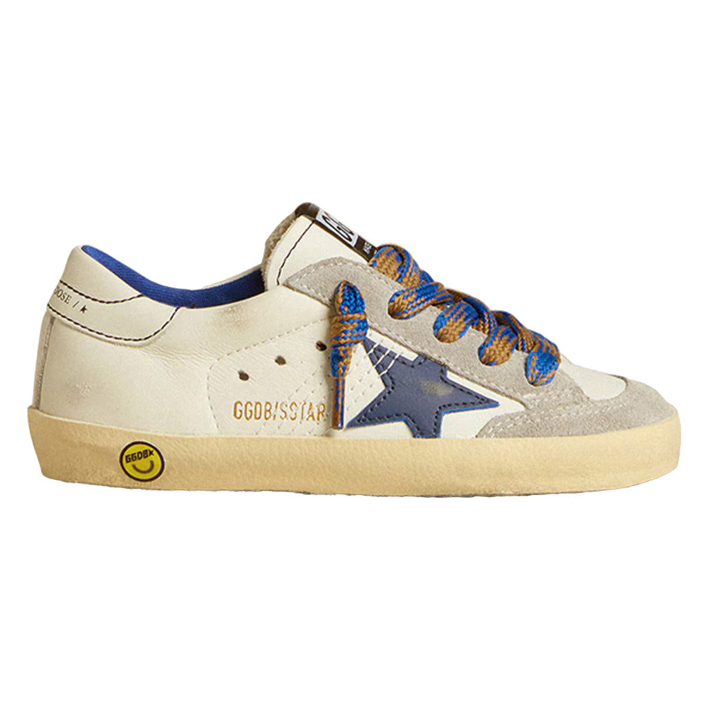 Golden Goose Super Star Penstar Classic With List Leather Upper Star and Heel Suede Toe