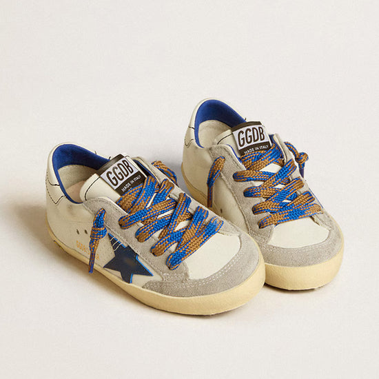 Golden Goose Super Star Penstar Classic With List Leather Upper Star and Heel Suede Toe