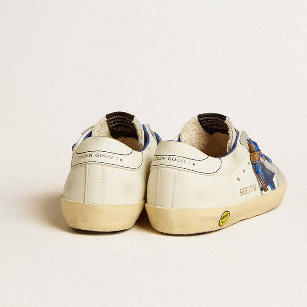 Golden Goose Super Star Penstar Classic With List Leather Upper Star and Heel Suede Toe