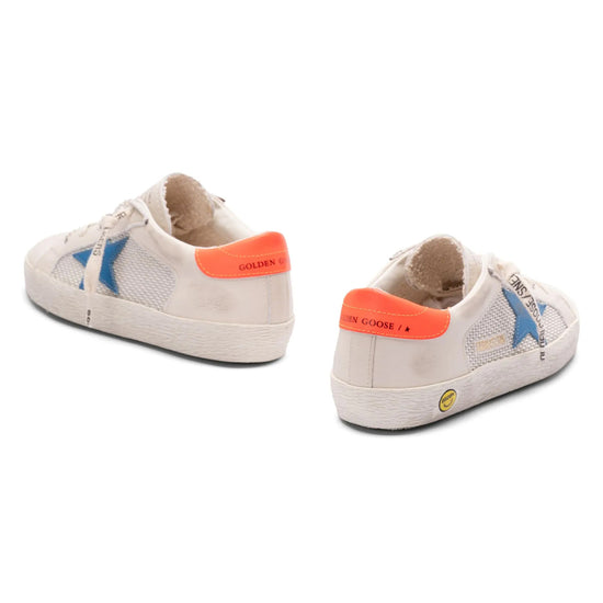 Golden Goose Super-star Double Quarter With List Net and Leather Upper Leather Star and Heel