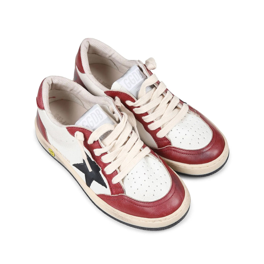 Golden Goose Ballstar Nappa Upper Leather Toe Star Spur and Heel