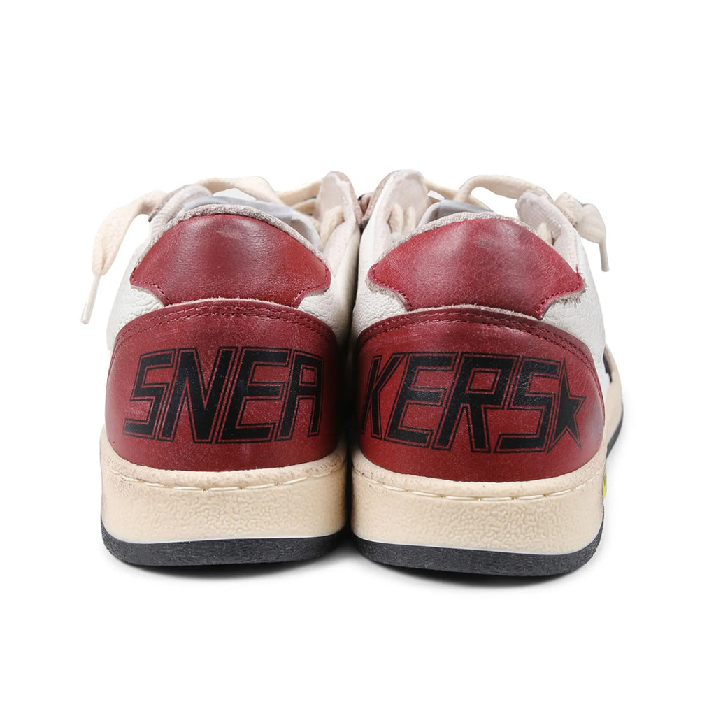 Golden Goose Ballstar Nappa Upper Leather Toe Star Spur and Heel