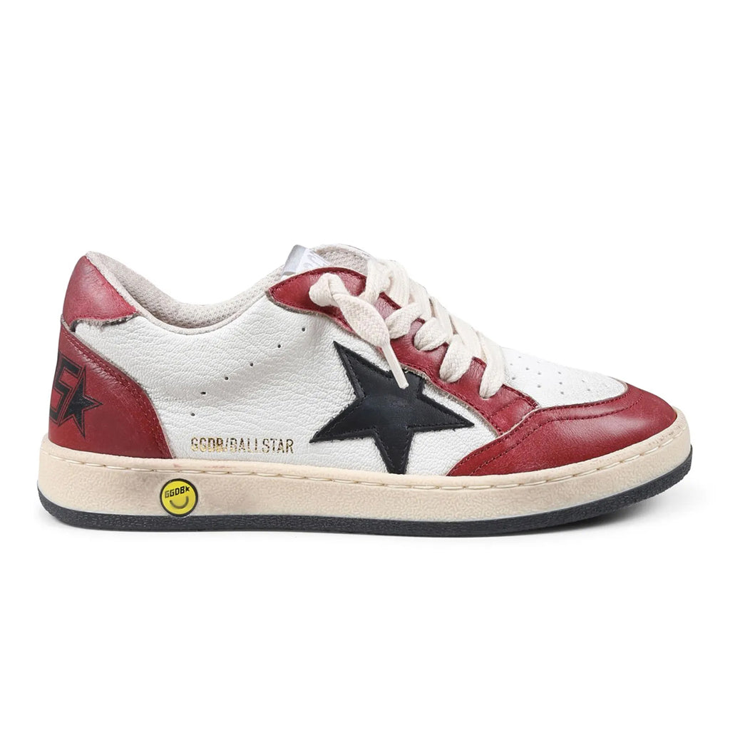 Golden Goose Ballstar Nappa Upper Leather Toe Star Spur and Heel