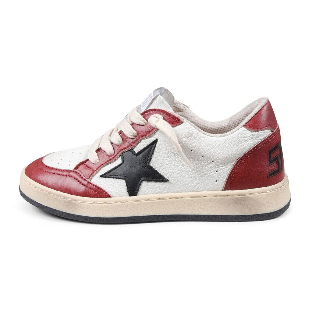 Golden Goose Ballstar Nappa Upper Leather Toe Star Spur and Heel