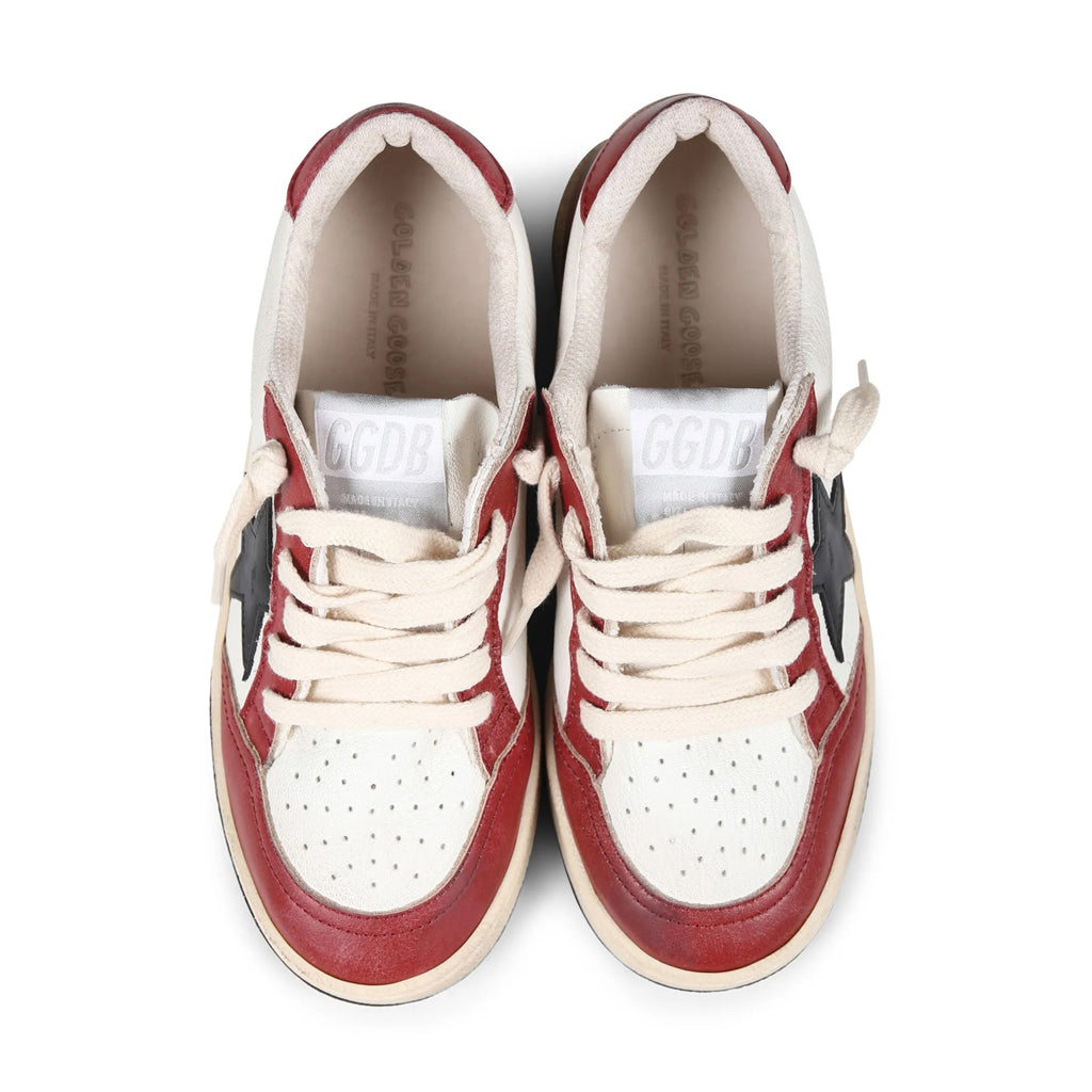 Golden Goose Ballstar Nappa Upper Leather Toe Star Spur and Heel