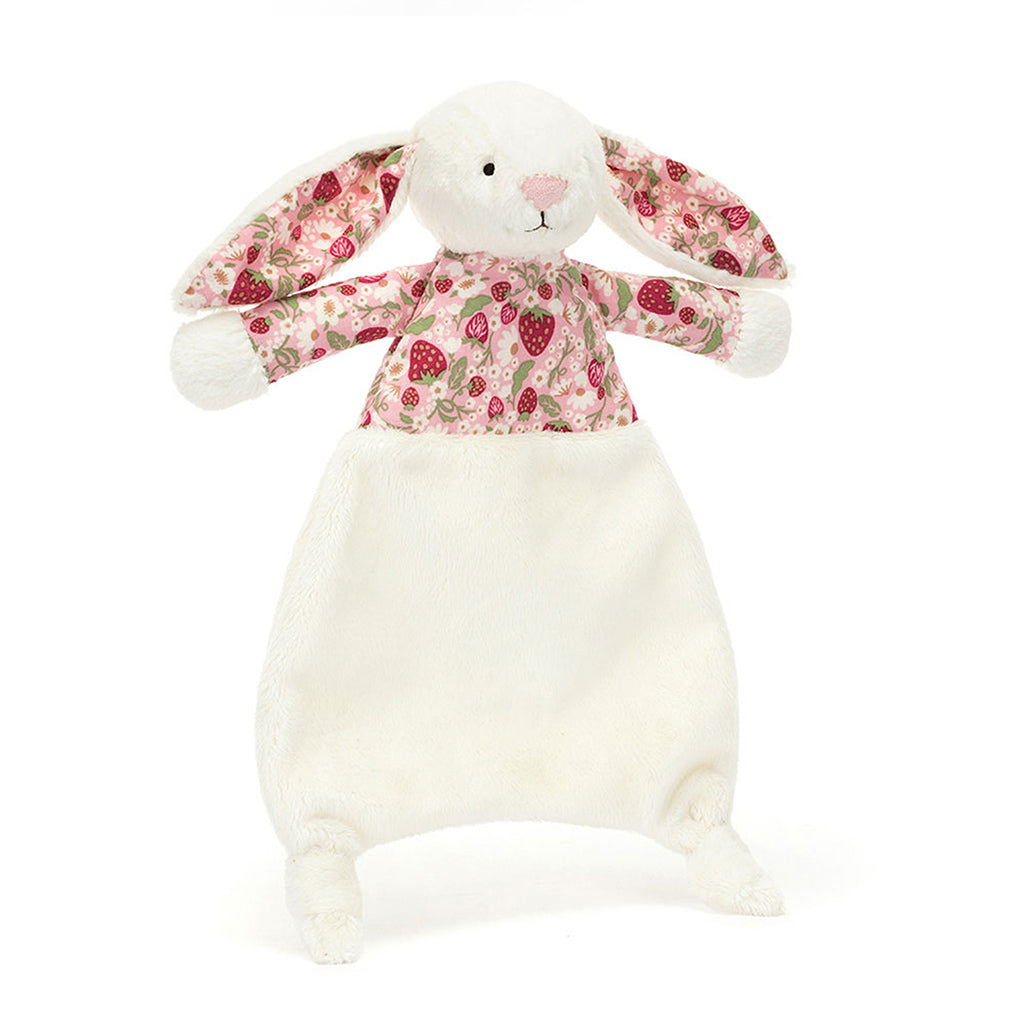 Jellycat Blossom Cream Bunny 'Berry' Comforter