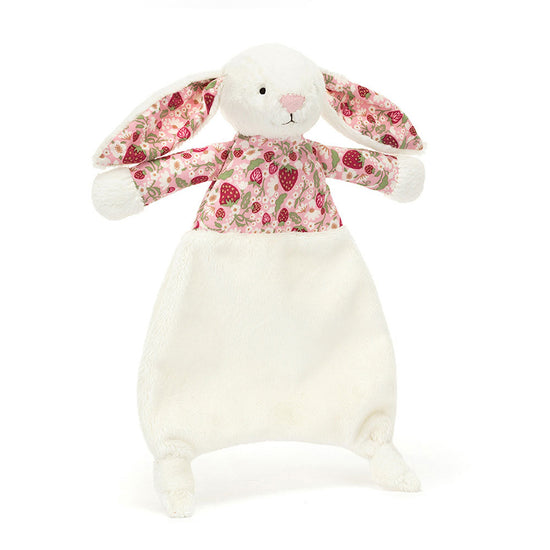 Jellycat Blossom Cream Bunny 'Berry' Comforter