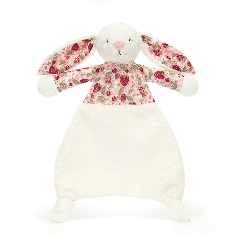 Jellycat Blossom Cream Bunny 'Berry' Comforter