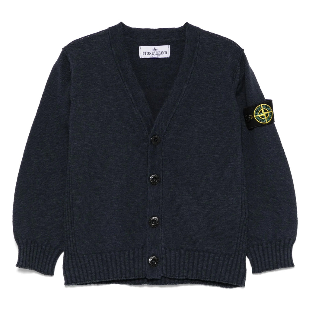 Stone Island Junior V-neck Cardigan