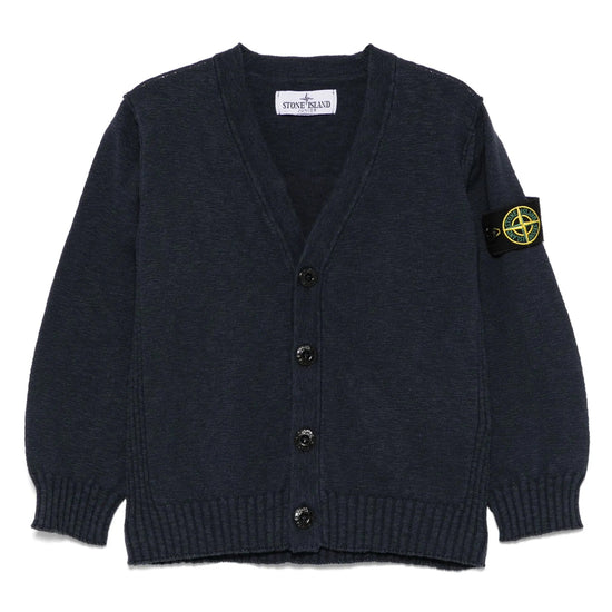 Stone Island Junior V-neck Cardigan