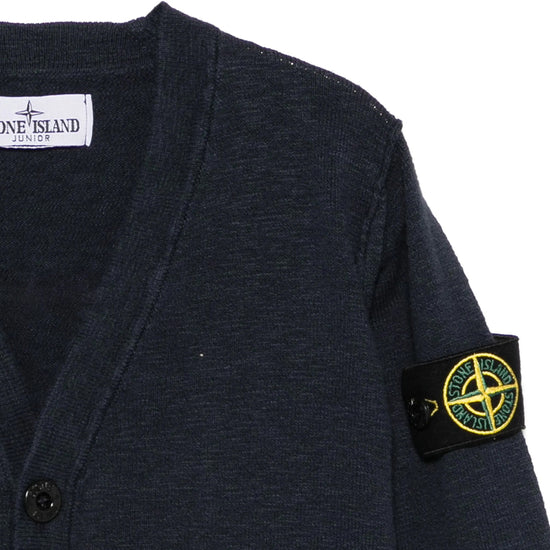 Stone Island Junior V-neck Cardigan