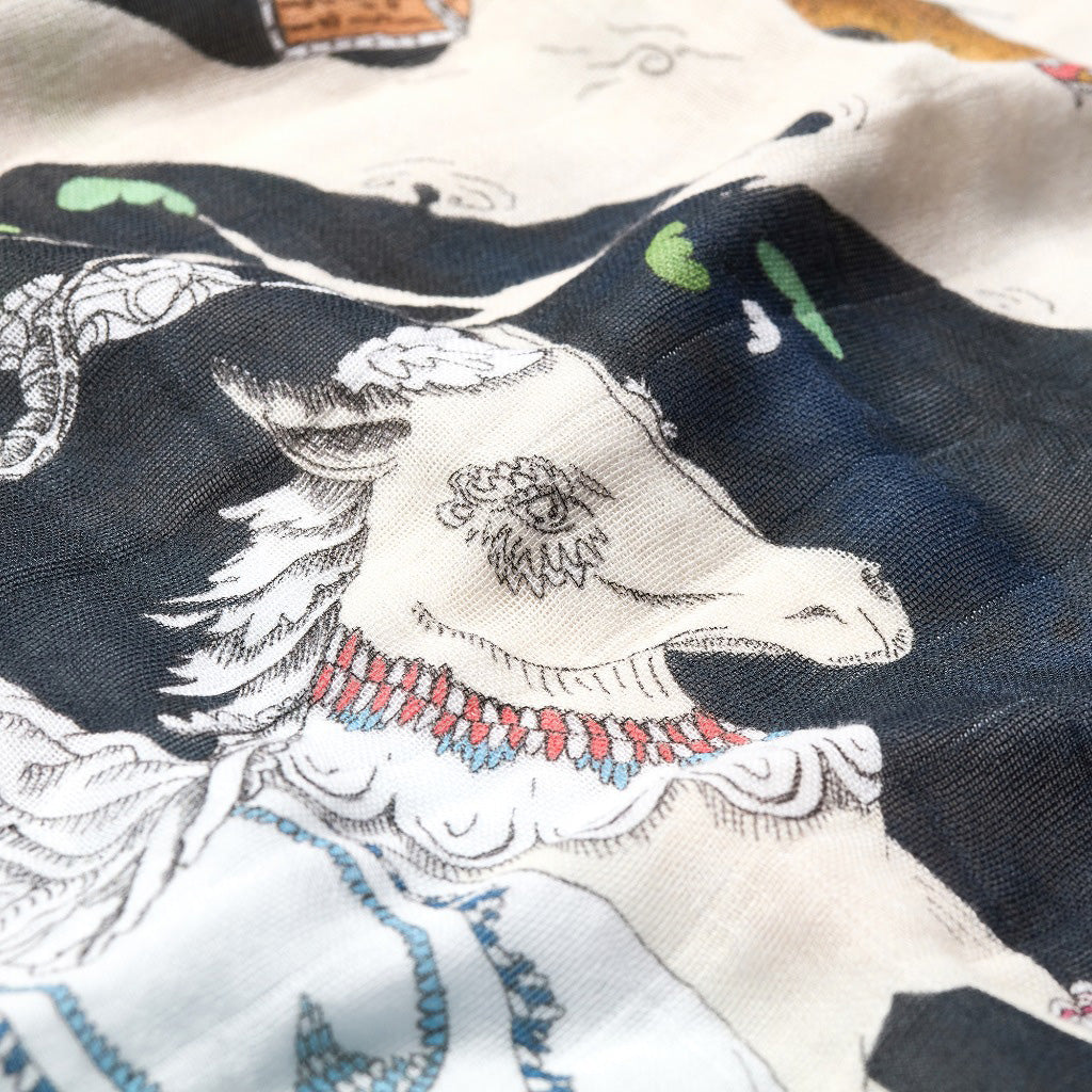 Forivor Enchanted Forest Reversible Large Muslin