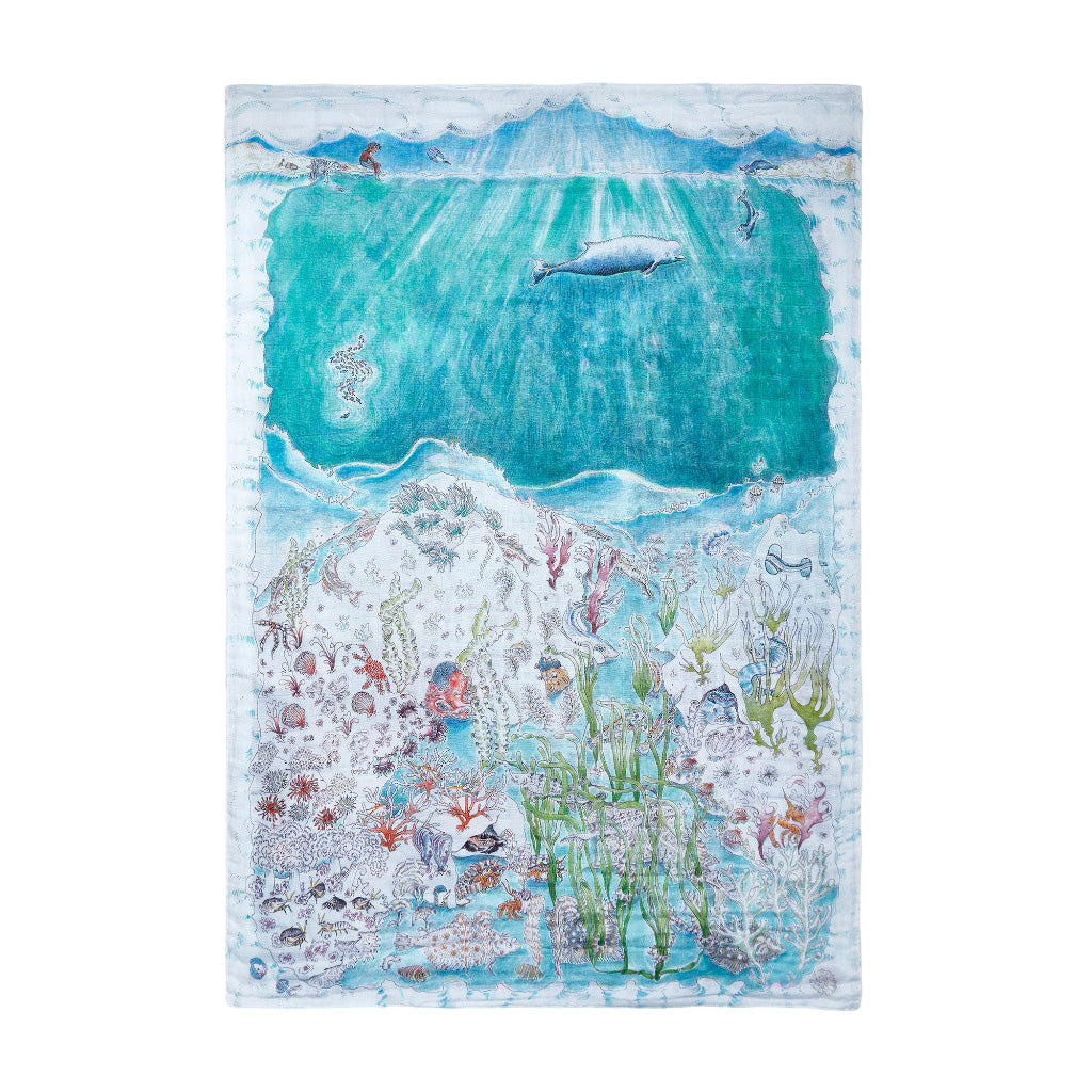 Forivor Legends of the Sea Reversible Muslin