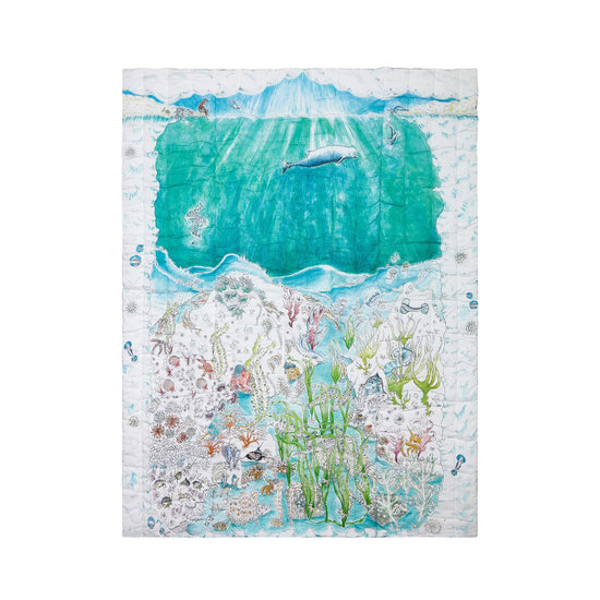 Forivor Legends of the Sea Quilted Blanket