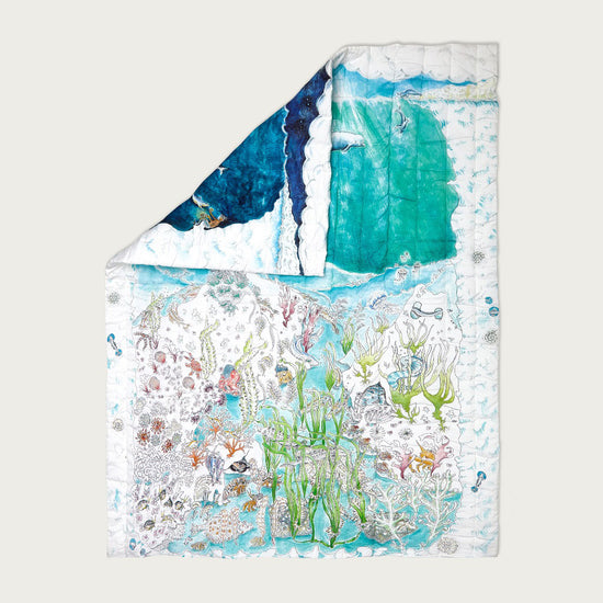 Forivor Legends of the Sea Quilted Blanket