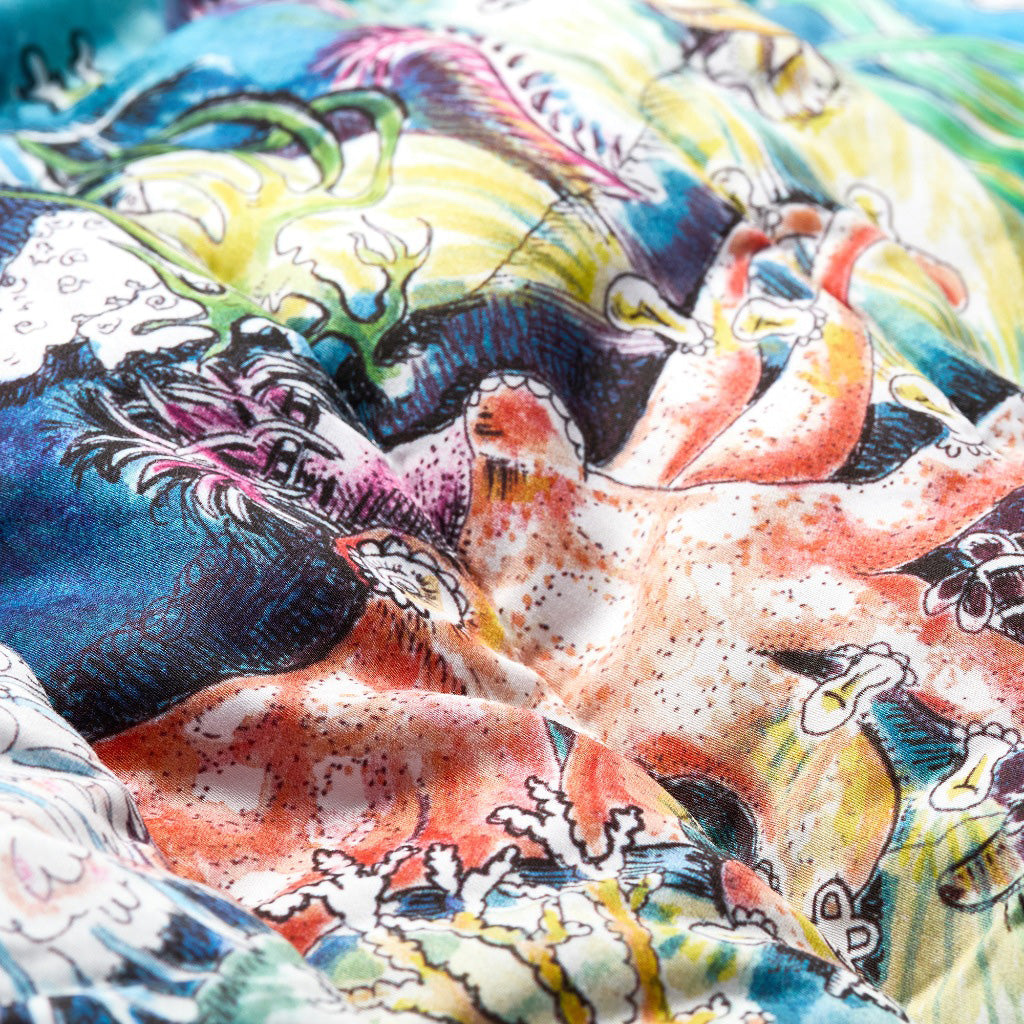 Forivor Legends of the Sea Quilted Blanket